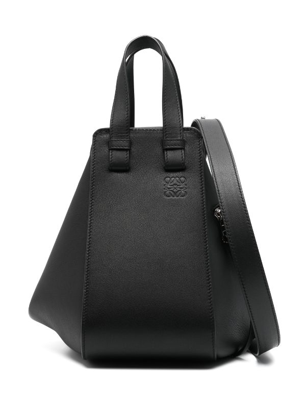 LOEWE Small Hammock Shoulder Bag | Black | FARFETCH IN