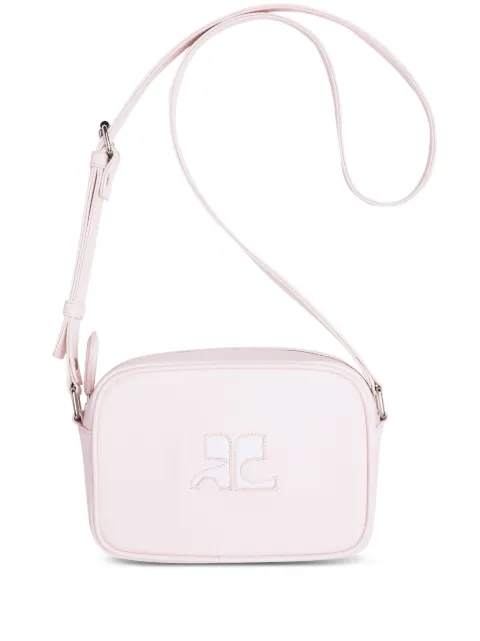 Courrèges Reedition leather camera bag