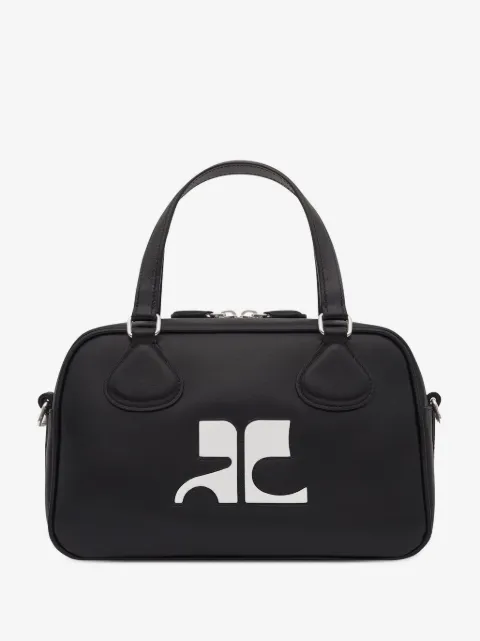 Courrèges bolsa bowling Reedition de piel