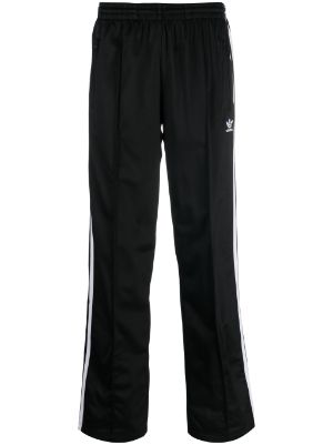 Adidas logo-embroidered Flared Trousers - Farfetch
