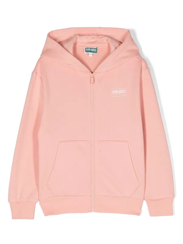 Pink kenzo hoodie cheap