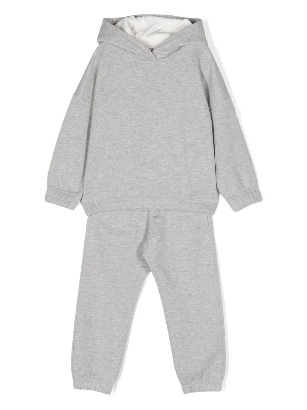 Moncler Enfant logo-patch tracksuit set | Grey | Image 1