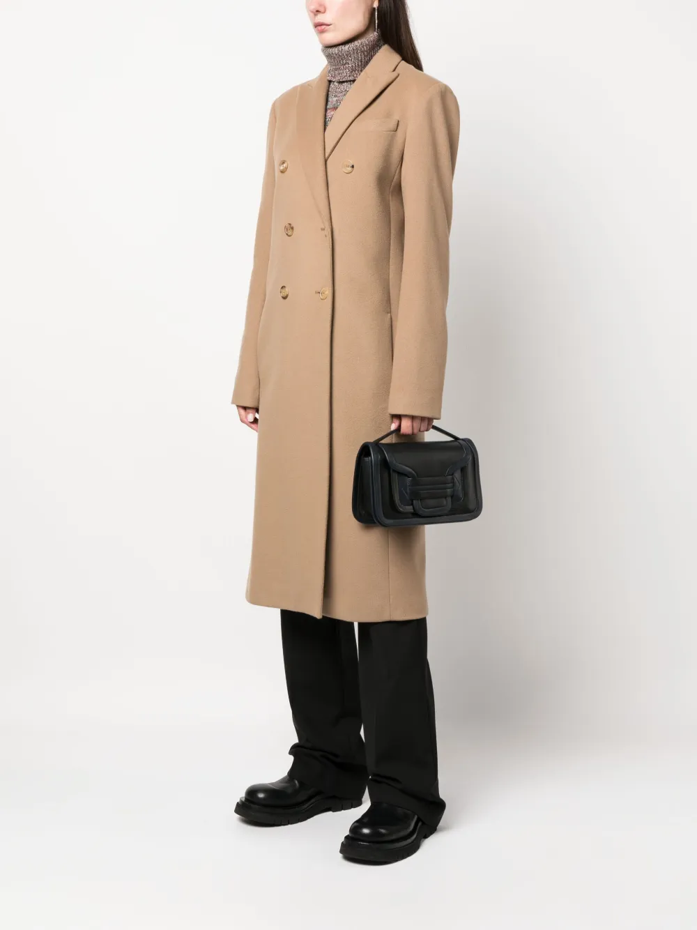 Pierre Hardy Alpha leren shopper - Zwart