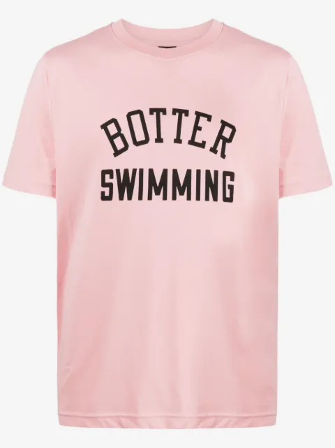 Botter flocked-logo organic cotton T-shirt