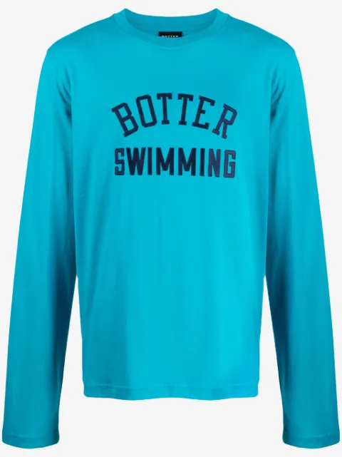 Botter logo-embroidered organic cotton T-shirt
