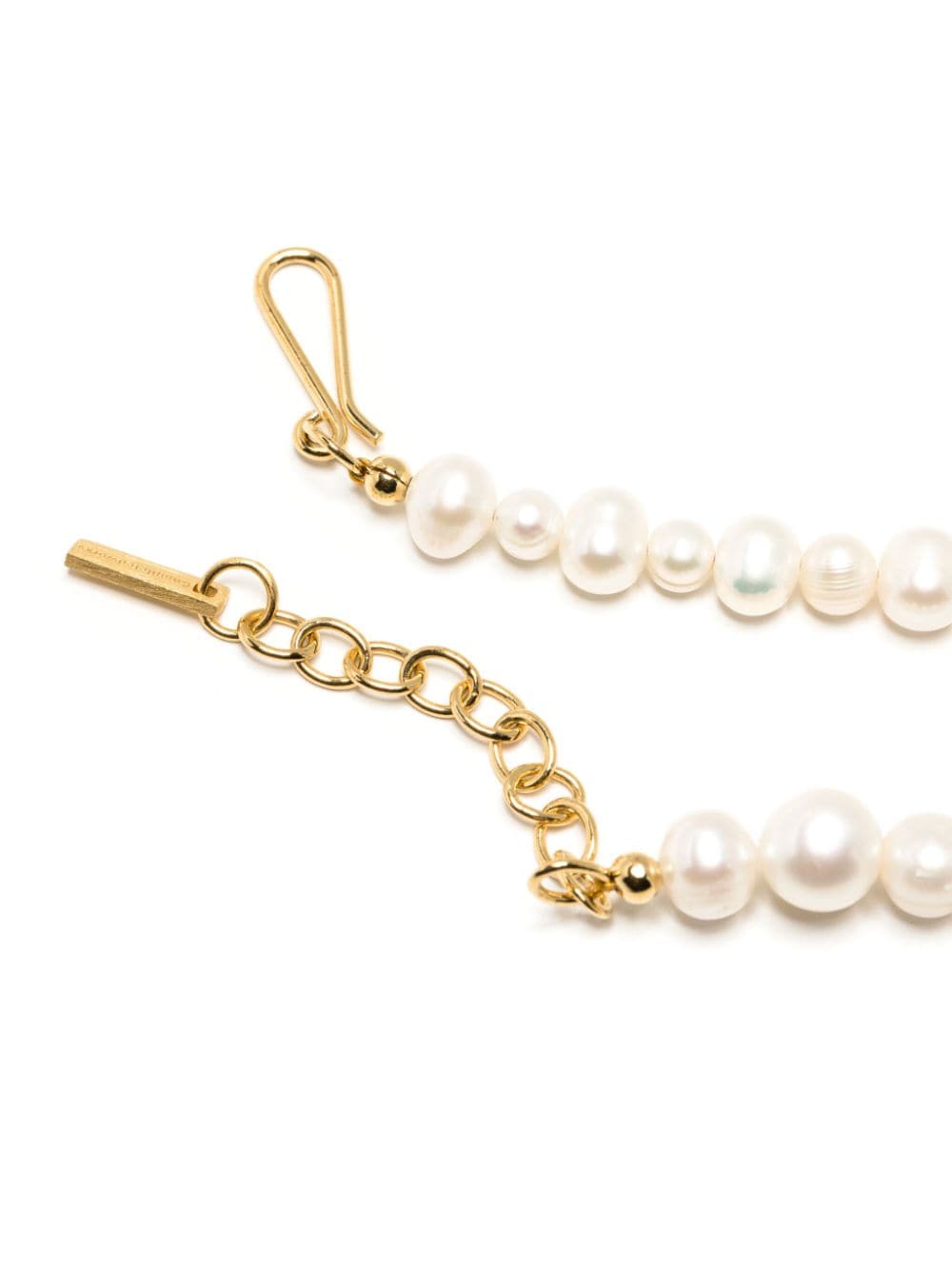 Completedworks pearl-embellished necklace - Wit