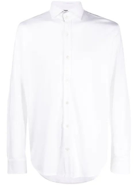 Eleventy camisa con ribete en contraste