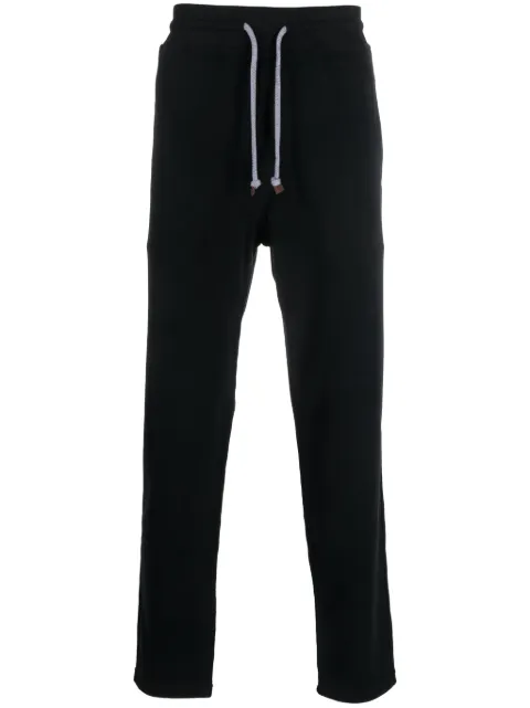 Brunello Cucinelli straight-leg cotton track pants