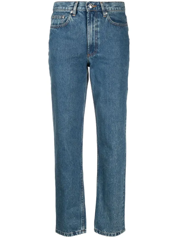 A.P.C. Straight Leg Denim Jean in sale Indigo Size 27