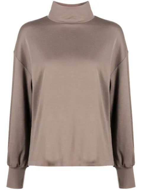 Fabiana Filippi mock-neck wool jumper