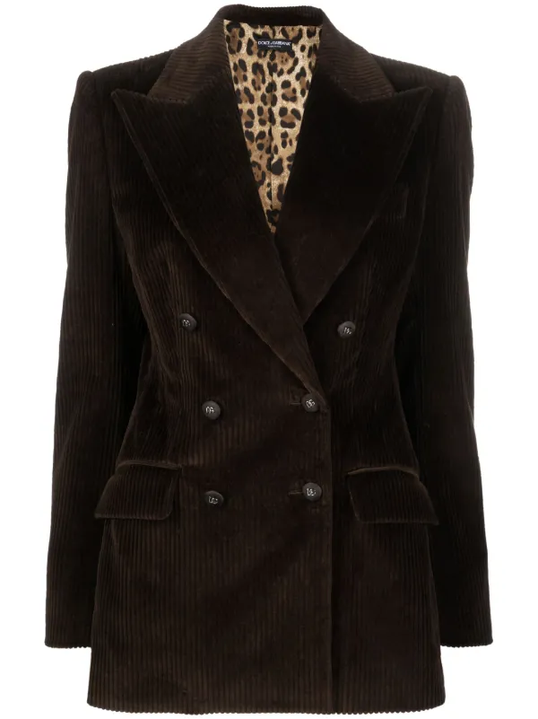 Zara double 2024 breasted corduroy coat