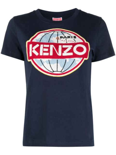 Kenzo graphic-print organic cotton T-shirt Women