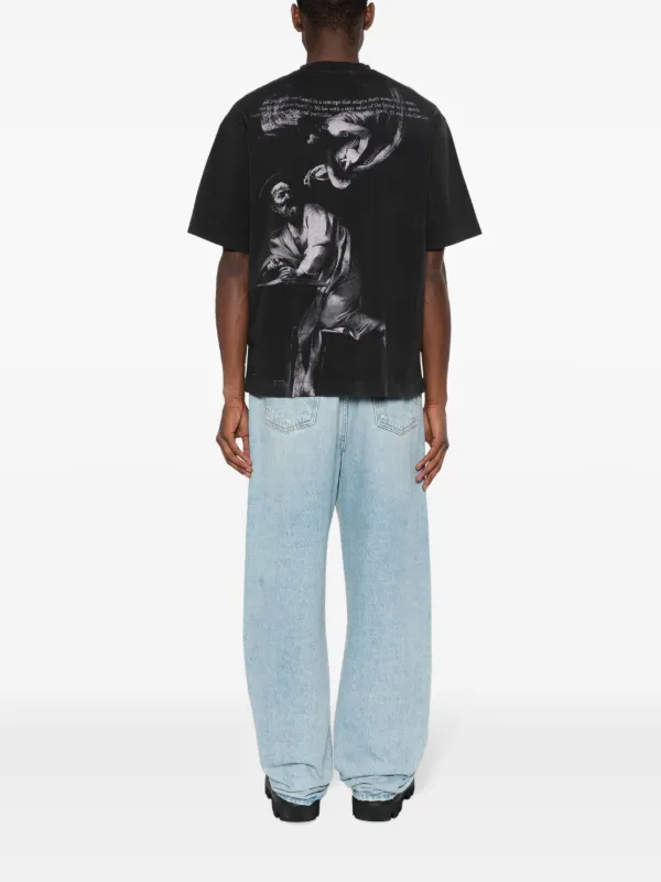 Off-White S.Matthew Skate logo-print T-shirt | Black | FARFETCH