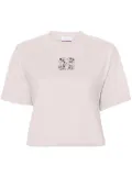 Off-White Bling Leaves Arrow T-shirt - Pink