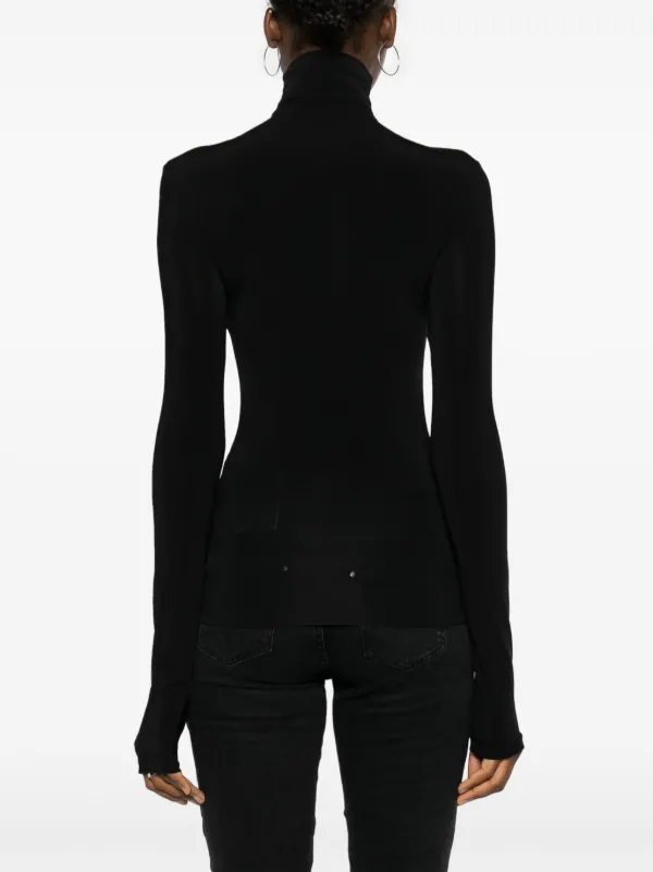 Off-White Off-Stamp high-neck Top Black FARFETCH