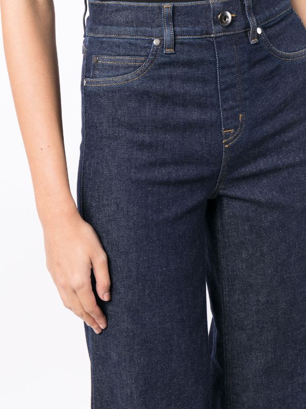 SPANX Flared wide-leg Jeans - Farfetch