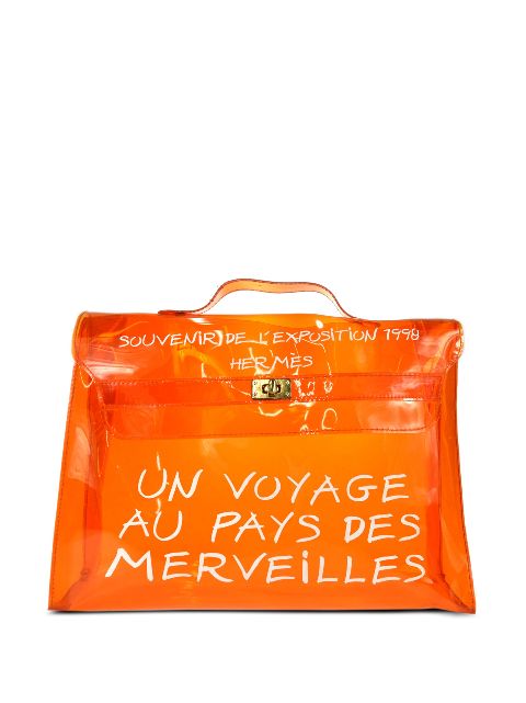 Hermès Pre-Owned 1998 vinyl Kelly beach bag