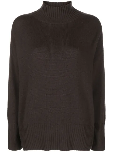 Allude high-neck cashmere jumper