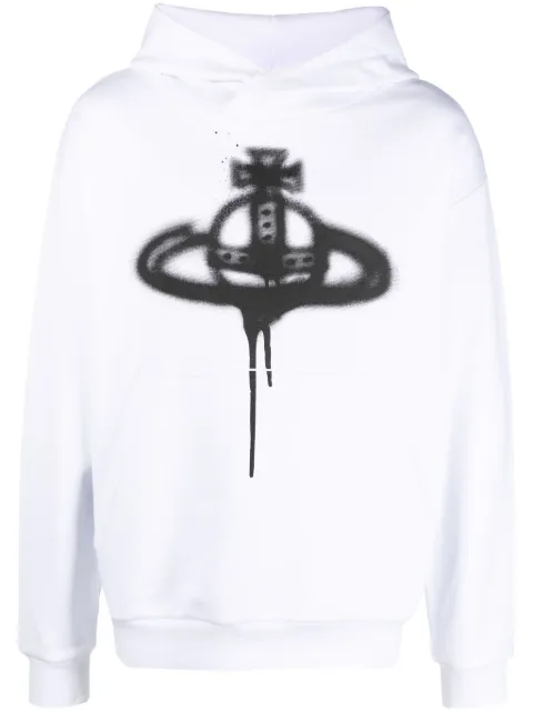 Vivienne Westwood Orb-print jersey hoodie 