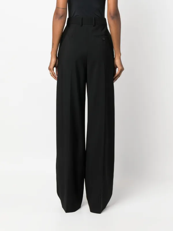 Alexander McQueen high-waisted straight-leg Trousers - Farfetch