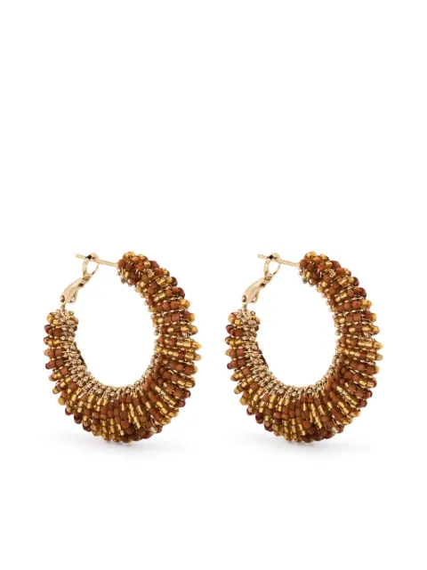 Gas Bijoux Izzia bead-embellished earrings 