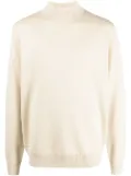 Fred Perry mock-neck wool-blend jumper - Neutrals