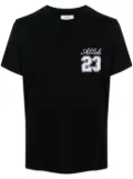 Off-White 23 embroidered T-shirt - Black