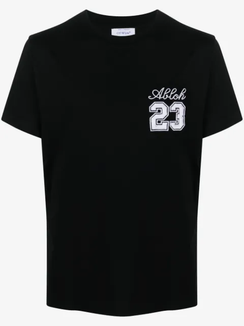 Off-White 23 embroidered T-shirt