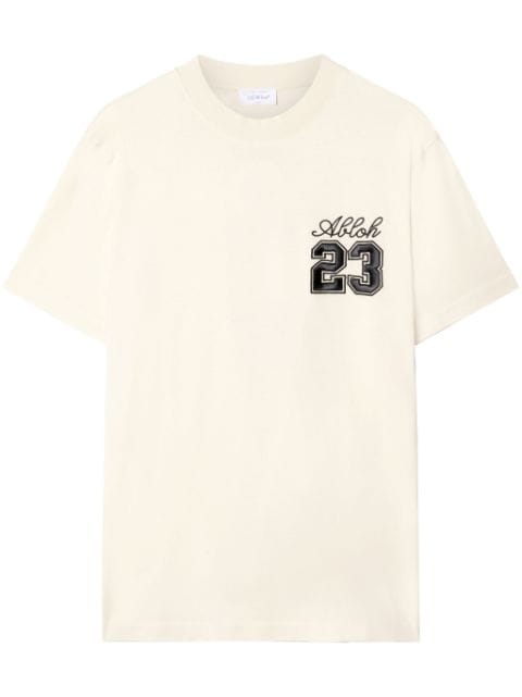Off-White 23 Skate logo-embroidered T-shirt
