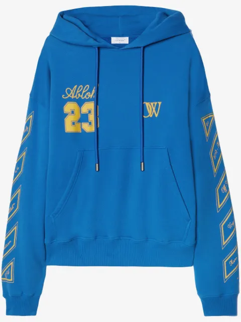 Off-White hoodie con logo estampado