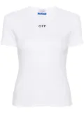 Off-White Off Stamp stretch-cotton T-shirt