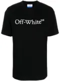Off-White Bookish logo-print cotton T-shirt - Black