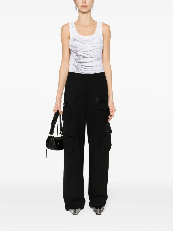 Off-White Wo Gab Toybox Cargo Trousers | Black | FARFETCH GE Off-White Wo Gab Toybox Cargo Trousers | Black | FARFETCH GE
