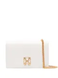 Off-White Jitney 0.5 leather shoulder bag