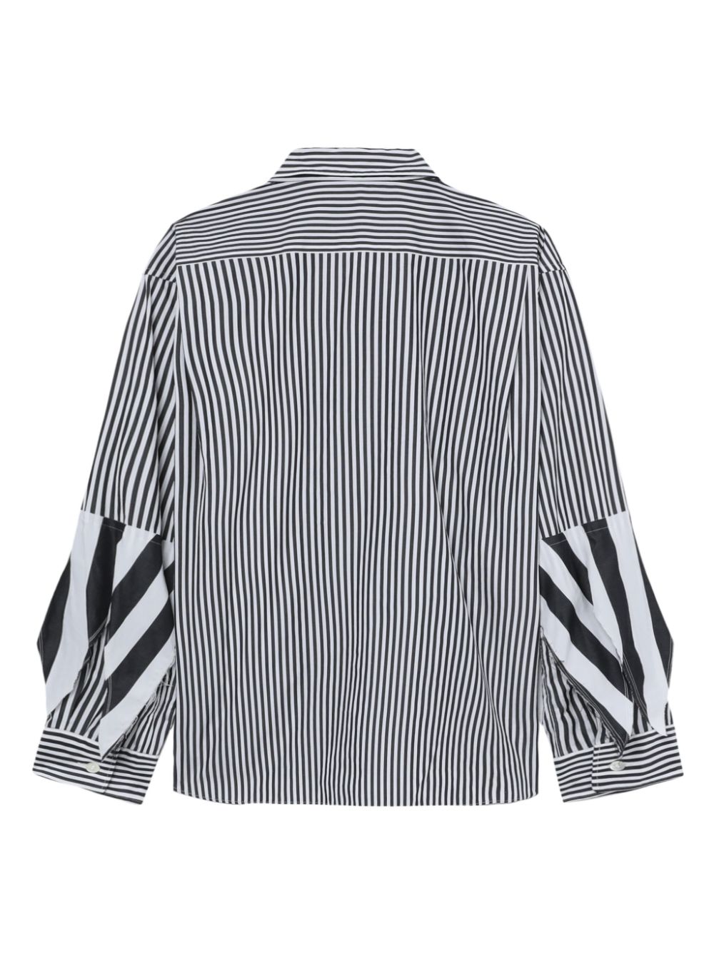 Comme des Garcons Homme Plus layered striped cotton shirt Men