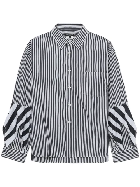 Comme des Garcons Homme Plus layered striped cotton shirt Men