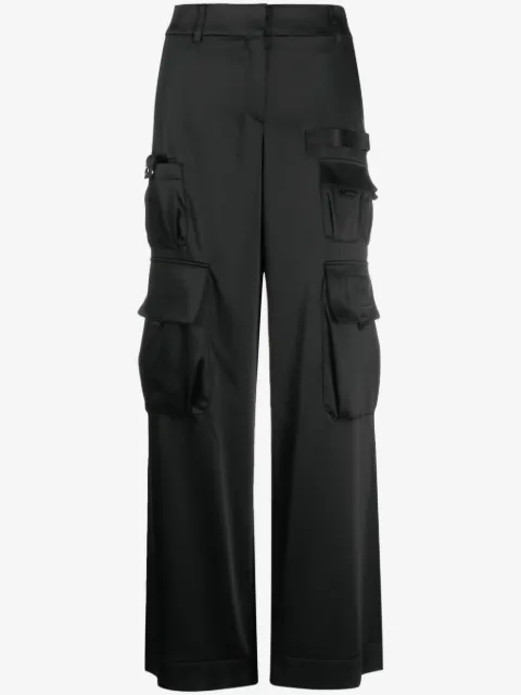 Off-White サテン カーゴパンツ