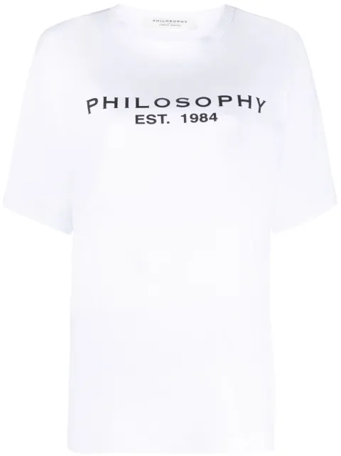 Philosophy Di Lorenzo Serafini logo-print cotton T-shirt