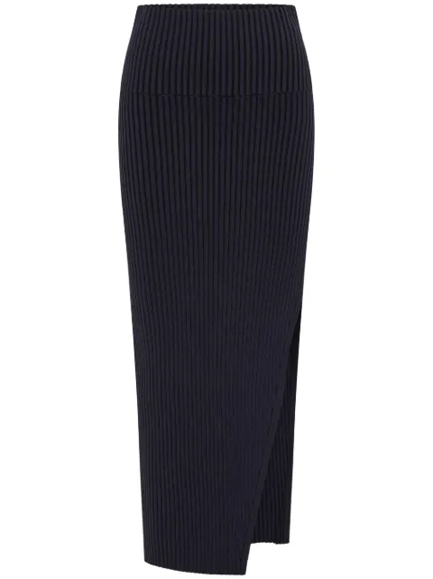 Nicholas Nixie ribbed pencil skirt 