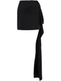 Nicholas Caspian satin skirt - Black