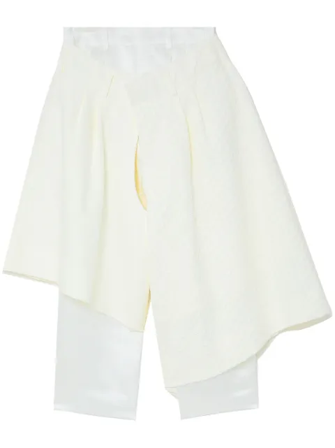 Comme Des Garçons wide-leg asymmetric trousers