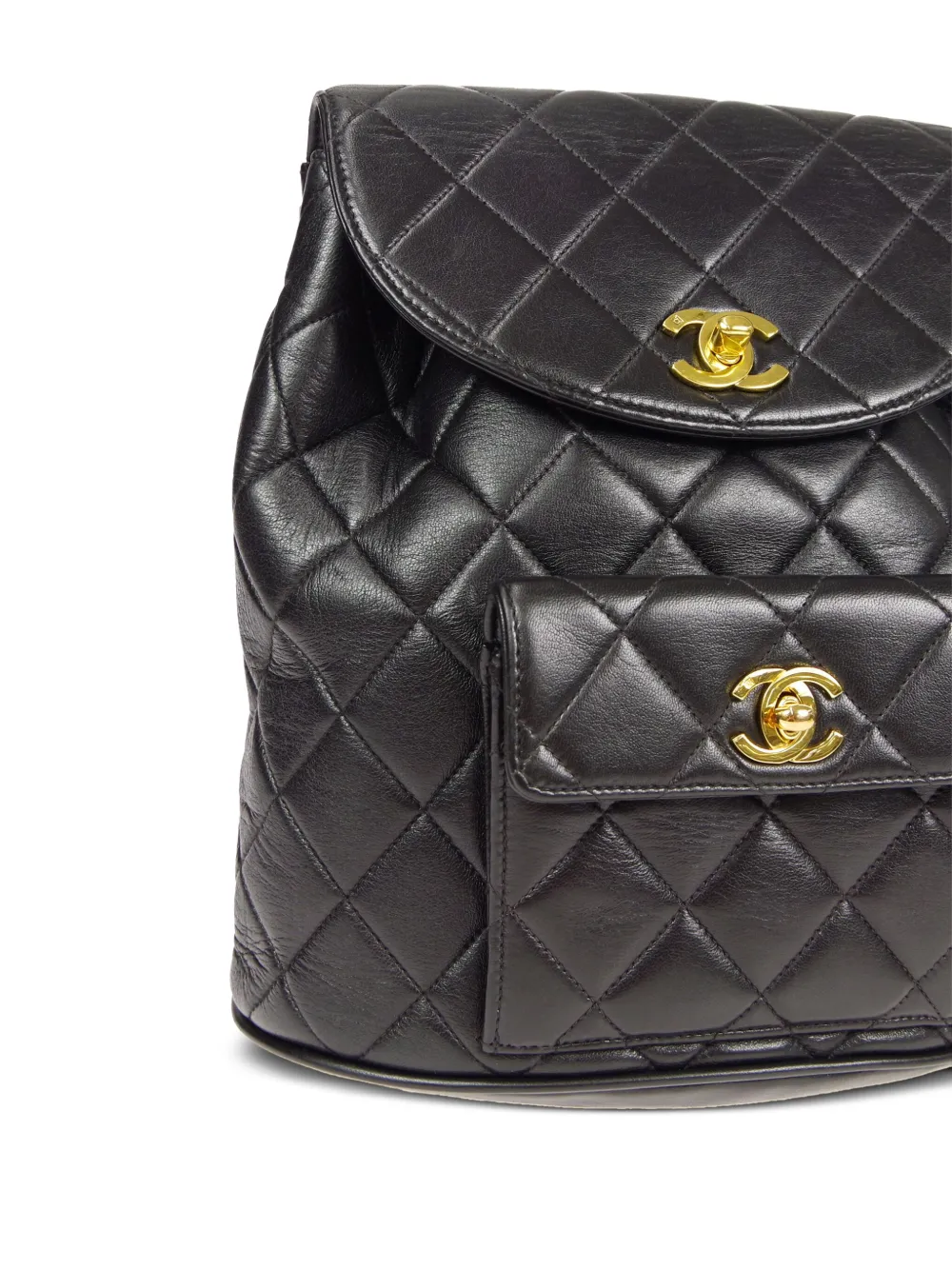 CHANEL Pre-Owned Duma Quilted Backpack (1997) main image 0