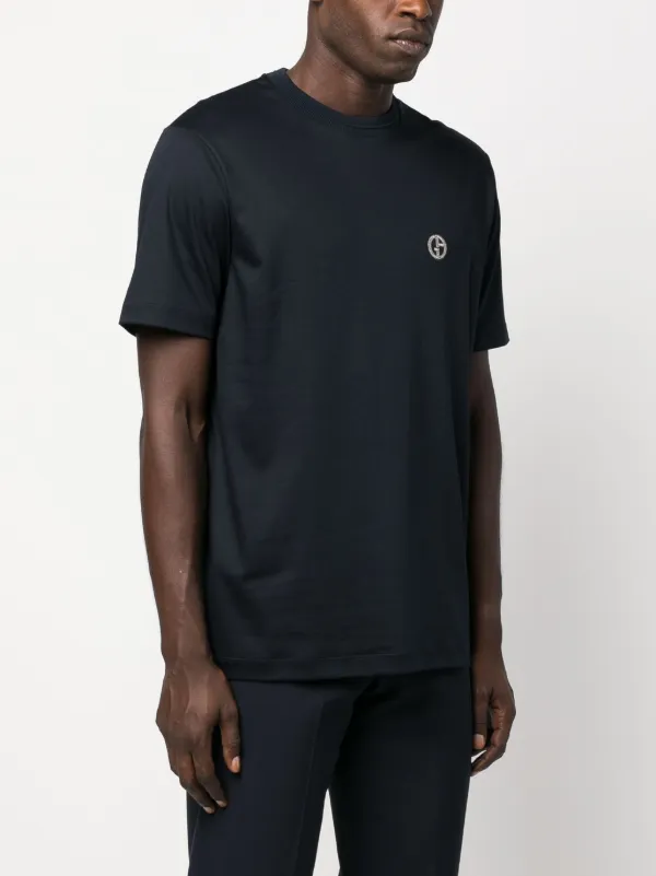 Tシャツ・カットソー GIORGIO ARMANI Men T Shirts 6GSM90SJRQZUC001 Black Giorgio Armani T-Shirt - Black - Men | 6GSM90SJRQZUC001