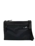 agnès b. rectangle messenger bag - Black