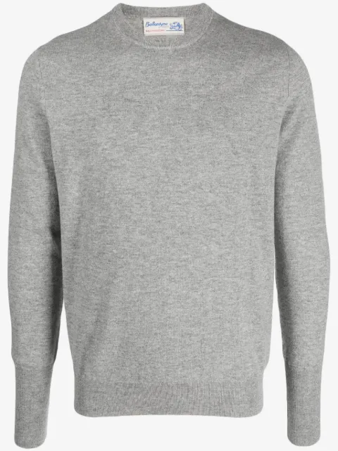 Ballantyne mélange-effect cashmere jumper