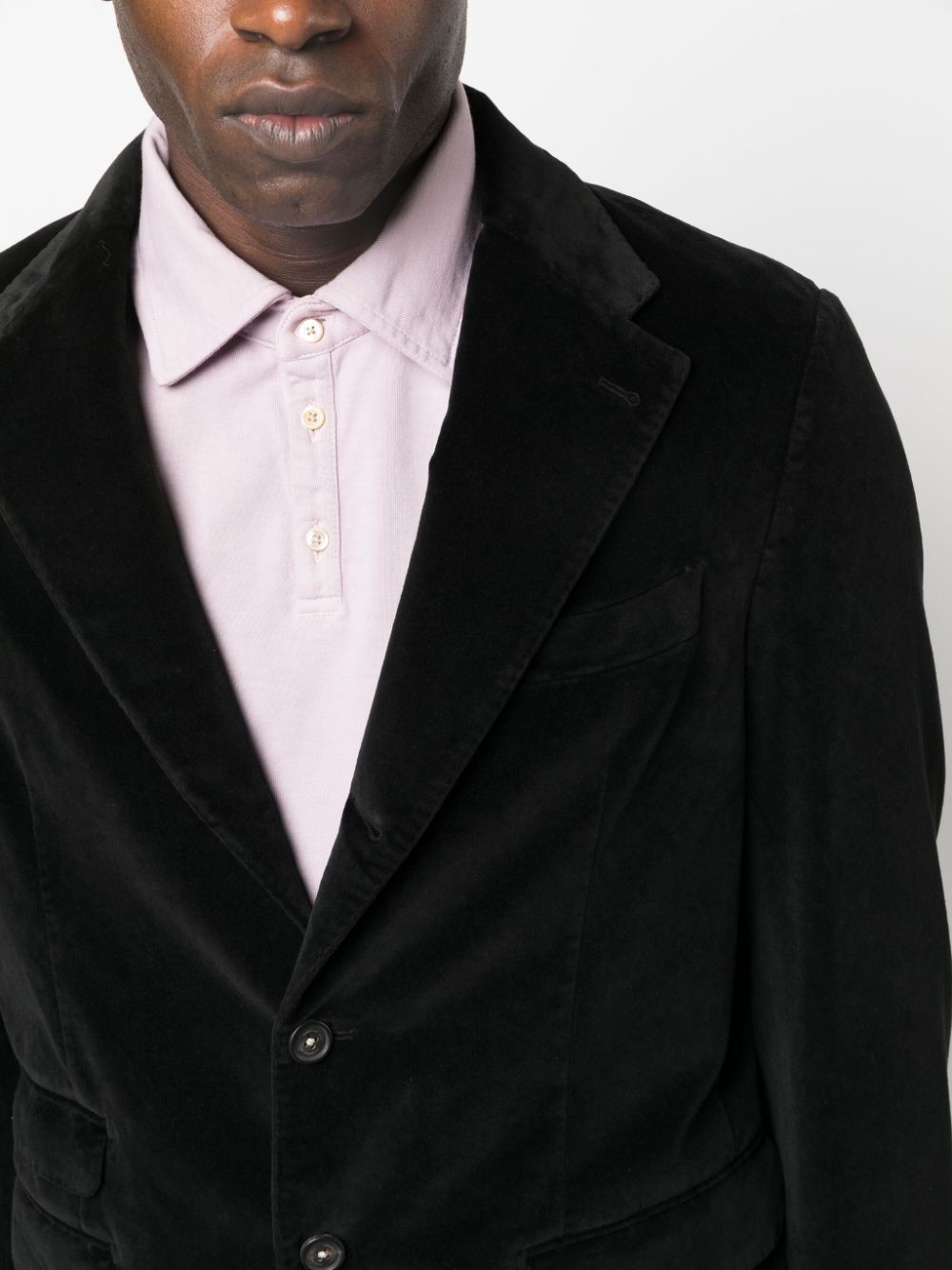 Shop Massimo Alba Velvet Single-breasted Suit In Black