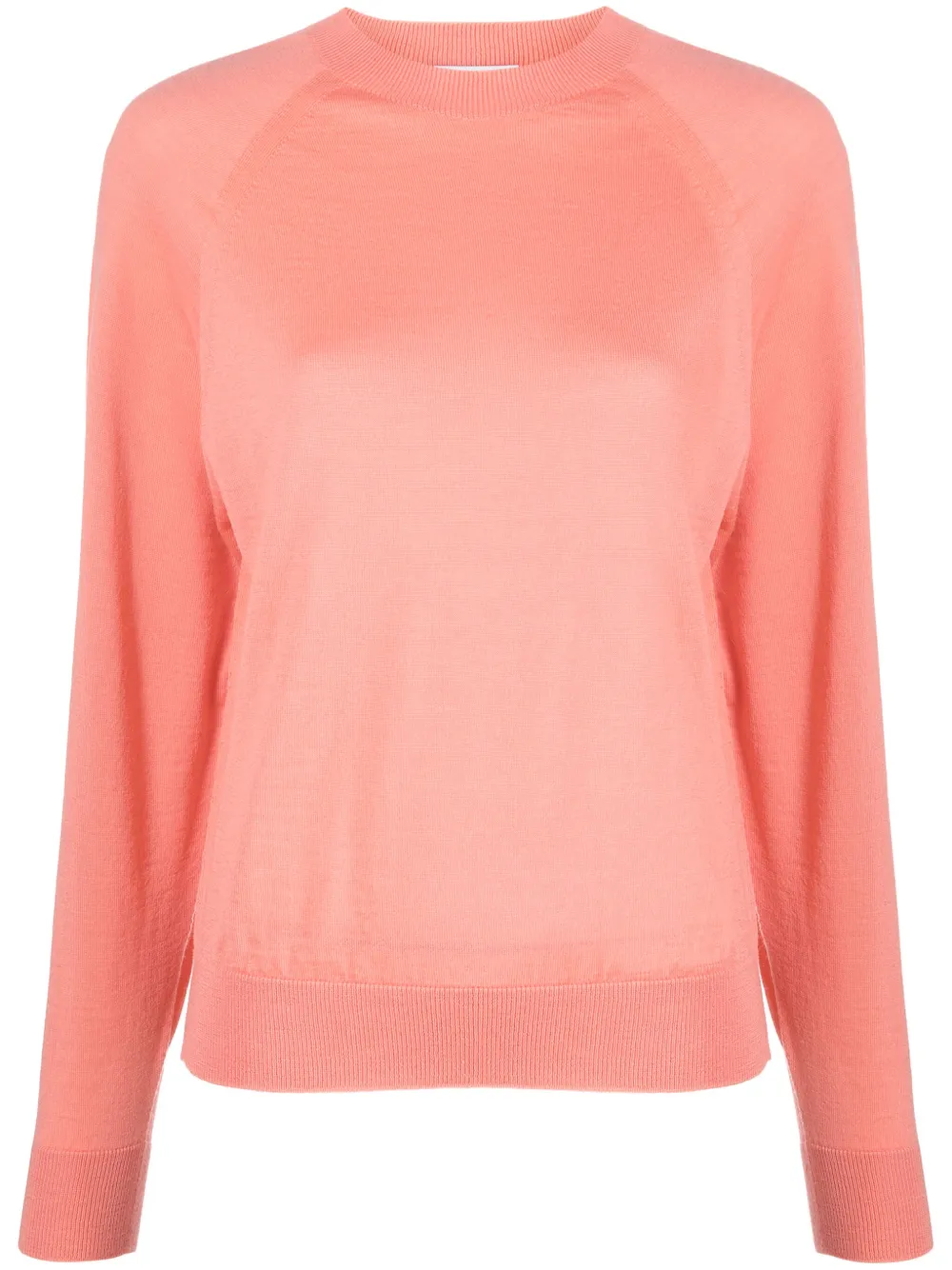Peserico crew-neck virgin-wool jumper - Rosa
