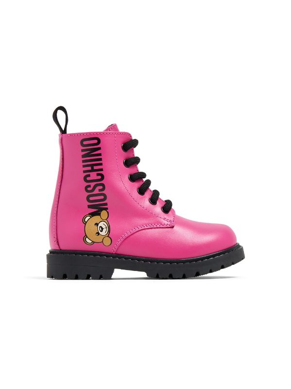 Moschino best sale kids boots