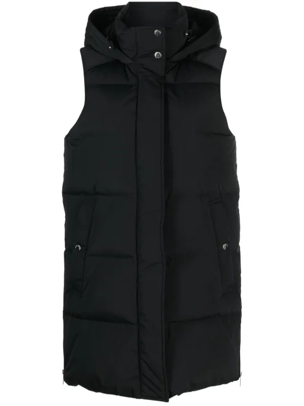 Sleeveless discount hooded gilet