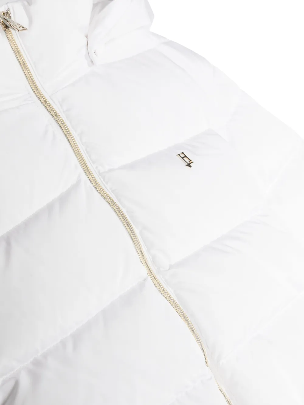 Herno Logo-charm Padded-design Jacket In White